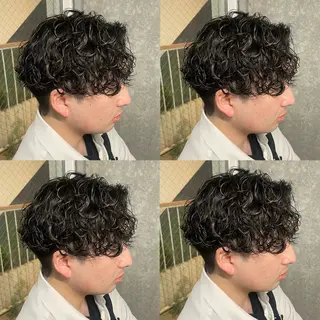 パーマ メンズ メンズモテパーマ💙 fuwaのヘアスタイル