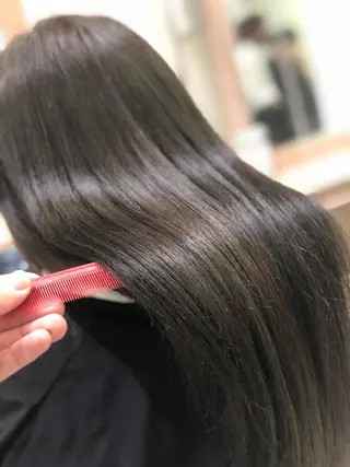 ロング 大人透明感艶カラー 寺田稜のヘアスタイル