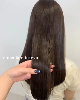 セミロング カラー 🍓韓国ヘア レイヤ ーカット🍓笠原 葵のヘアスタイル