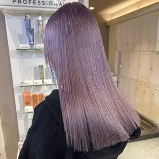 セミロング カラー レイヤーカット/ボブ 韓国ヘア🪄REN.のヘアスタイル