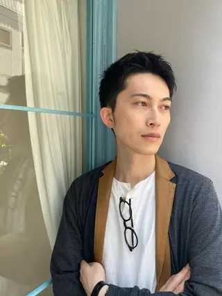 ショート メンズ HOODS所属・木下 晃徳のヘアスタイル