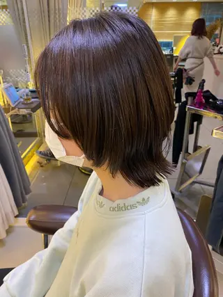 ショート カラー ✨垢抜け✨3Dカラー 山本美侑のヘアスタイル