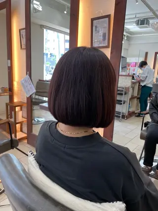 ミディアム カラー トトサ　カミング所属・モデル募集 ✨のヘアスタイル