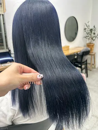 ロング カラー 韓国/ハイトーン/ ボブ🎀MIKU🎀のヘアスタイル