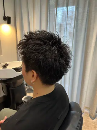 ショート メンズ Belo Hair Life所属・メンズ専門/堺東/ 半個室/長谷川将也の眉毛・アイブロウイメージ