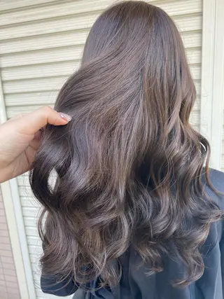 ロング カラー 枚方 tomee 🦋南部 しほ🦋のヘアスタイル