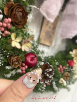 ネイル arm in arm ︎✿Yamamotoのマツエク・マツパデザイン