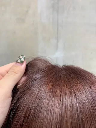 ミディアム カラー ワタナベ アオイのヘアスタイル