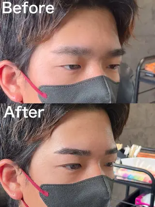 メンズ アイブロウ 6日◯Re:gid Yusukeの眉毛・アイブロウイメージ