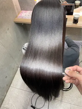 ロング 個室　髪質改善サロン　HANARE by youres hair 神楽坂 【はなれ】所属・神楽坂🌈髪質改善 縮毛矯正🦄松田のヘアスタイル