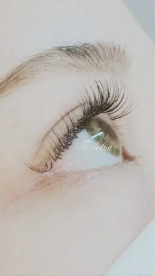 マツエク・マツパ Eyelash   le・coton所属・前田 木綿子のマツエク・マツパデザイン