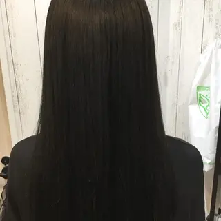 ロング カラー パーマ embrace エンブレイスのヘアスタイル