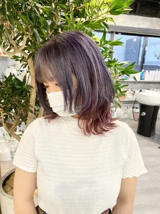 ミディアム 【.ico】心斎橋 飛田ゆうきのヘアスタイル