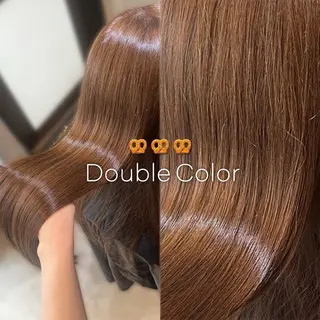 ロング カラー ラフィスヘアードープ所属・👑髪質改善wカラー /ハイトーン/アユカのヘアスタイル