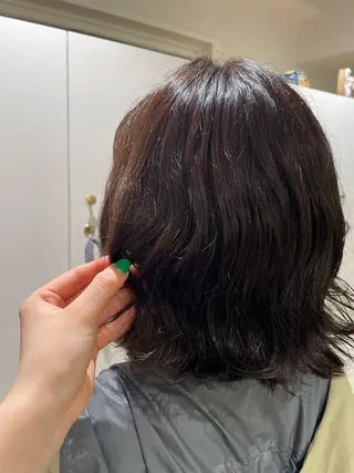 ミディアム カラー モデル募集中🍤 清水 美陽のヘアスタイル