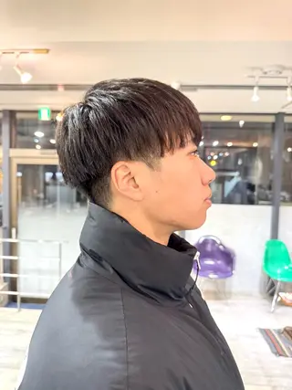 メンズ 米元 春奈のヘアスタイル