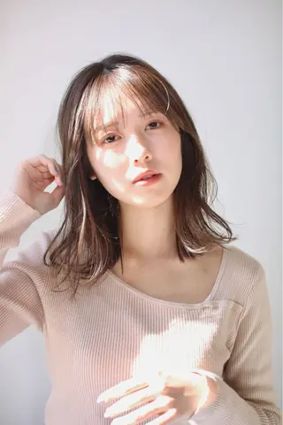 ミディアム La fith hair rond 立川店所属・kyosuke 透明感カラーのヘアスタイル