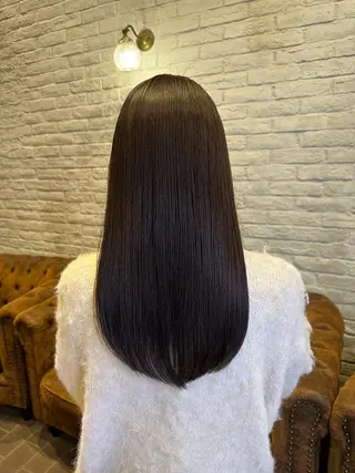 ロング 🫧RYOグレージュ /透け感カラー🫧のヘアスタイル