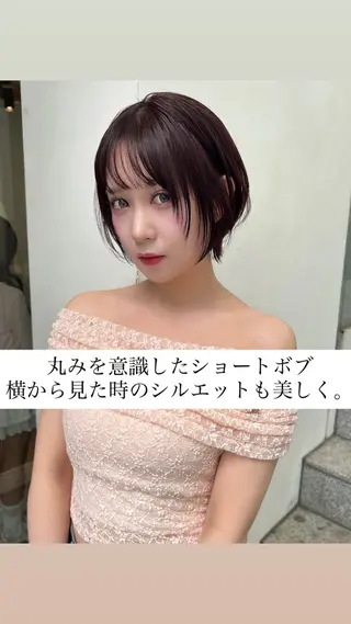ショート ✂︎✨ボブ・ショート /無料カットモデルのヘアスタイル