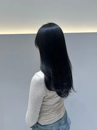 ロング ブリーチなしダブル カラー✨たくみのヘアスタイル