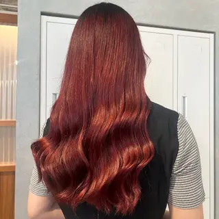 カラー 🎀 夏秋🎀のヘアスタイル