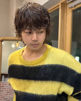 パーマ メンズ パーマ mamiのヘアスタイル