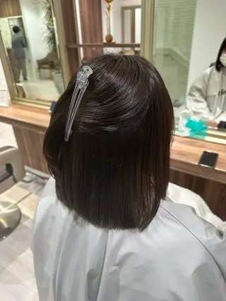 セミロング 清瀬駅/痛ませない 縮毛矯正/山崎のヘアスタイル