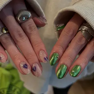 ショート ゆびノさき omotesandoのネイルデザイン