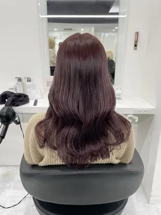 カラー 冬の華やか韓国ヘア 🥀上野BABY🥀のヘアスタイル