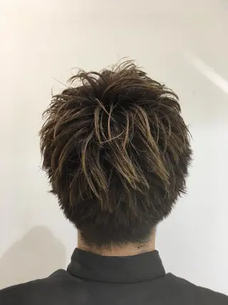 メンズ NYNY四條畷店 森 亮人のヘアスタイル