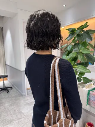 ショート パーマ sliver siki・ayanaのヘアスタイル