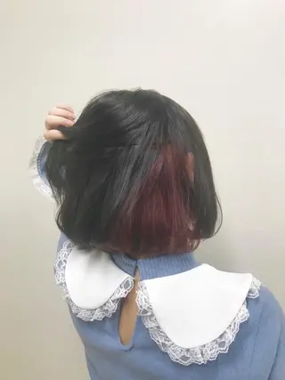 ミディアム カラー エリアNo.1カラー ⭐️hikaru⭐️のヘアスタイル