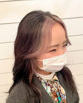 ロング カラー 奥田 誠司のヘアスタイル