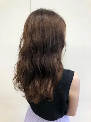 ロング パーマ KANAMI日暮里 韓国ヘア・メイクのヘアスタイル
