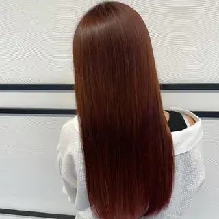セミロング 小顔カット✨ 透明感カラーのヘアスタイル