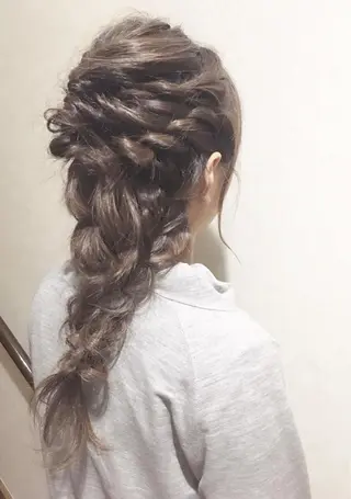 ヘアアレンジ salowin郡山所属・佐藤 結花のヘアスタイル