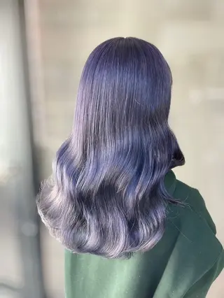 カラー 韓国風レイヤー透明感 カラー/岡田悠希のヘアスタイル