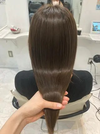 ミディアム カラー ralme/sol 髪質改善のヘアスタイル