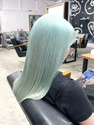 ミディアム 24時間受付🌈ブリ ーチ特化RYUTOのヘアスタイル