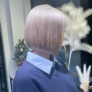 ショート カラー GO TODAY シェアサロン 原宿Verno店所属・ブリーチ/髪質改善/ ボブ特化/よしきのヘアスタイル