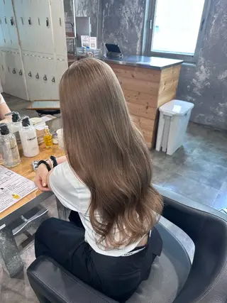 カラー 海外トレンドヘア🤍 sumireのヘアスタイル