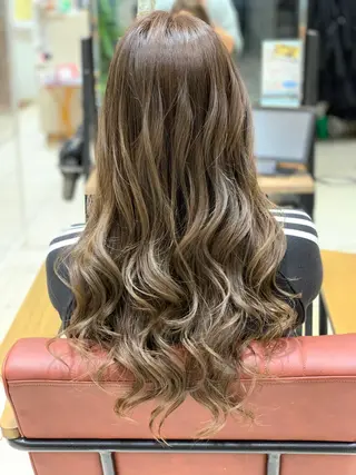 ロング カラー 髪質改善カラーリスト /根本雄貴のヘアスタイル