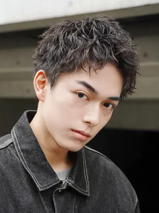 ショート パーマ メンズ ☀️fifth天神 英令🌙のヘアスタイル