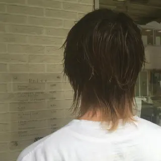 セミロング メンズ しのはら まどかのヘアスタイル