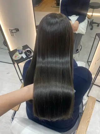 ロング カラー 髪質改善/艶カラー 🎀ヘアアレンジ🎀のヘアスタイル