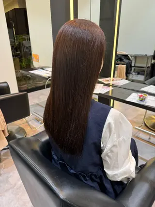 ロング 明井 准弥のヘアスタイル