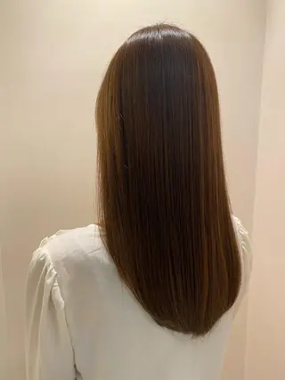 セミロング パーマ 🪽羽エク/Ash 店長/折目奈央🪽のヘアスタイル