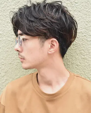 パーマ メンズ nex the salon coall所属・【美髪矯正特化】 ズケヤマのヘアスタイル