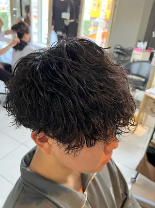 パーマ メンズ パーマ特化美容師 茂木広幸のヘアスタイル