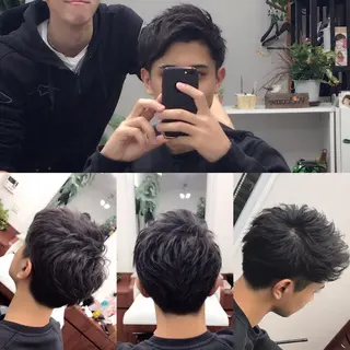 ショート メンズ 渋谷 たくみのヘアスタイル